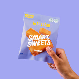 SmartSweets Caramel Candies snack-idea scenario for lunchboxes and road trips