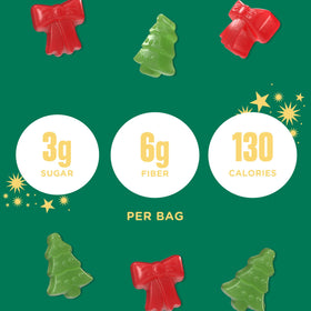 SmartSweets Merry Mix 50g bag displaying convenient single-serve portion for lunches and travel