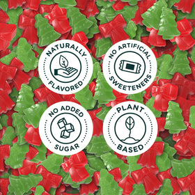 SmartSweets Merry Mix strawberry gummies showcase fruity sweetness for a kid-friendly treat