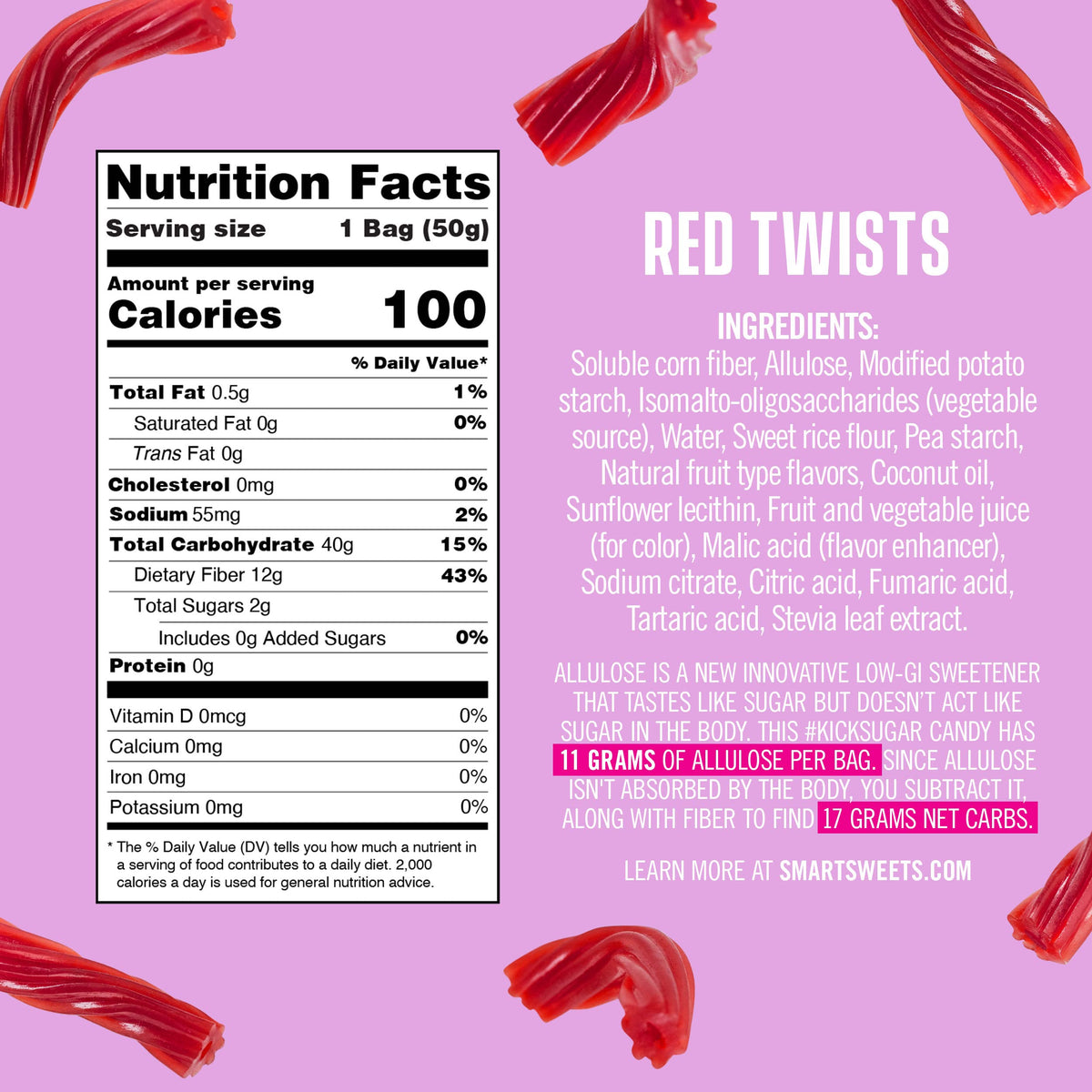 Berry punch flavor close-up highlights no artificial sweeteners.
