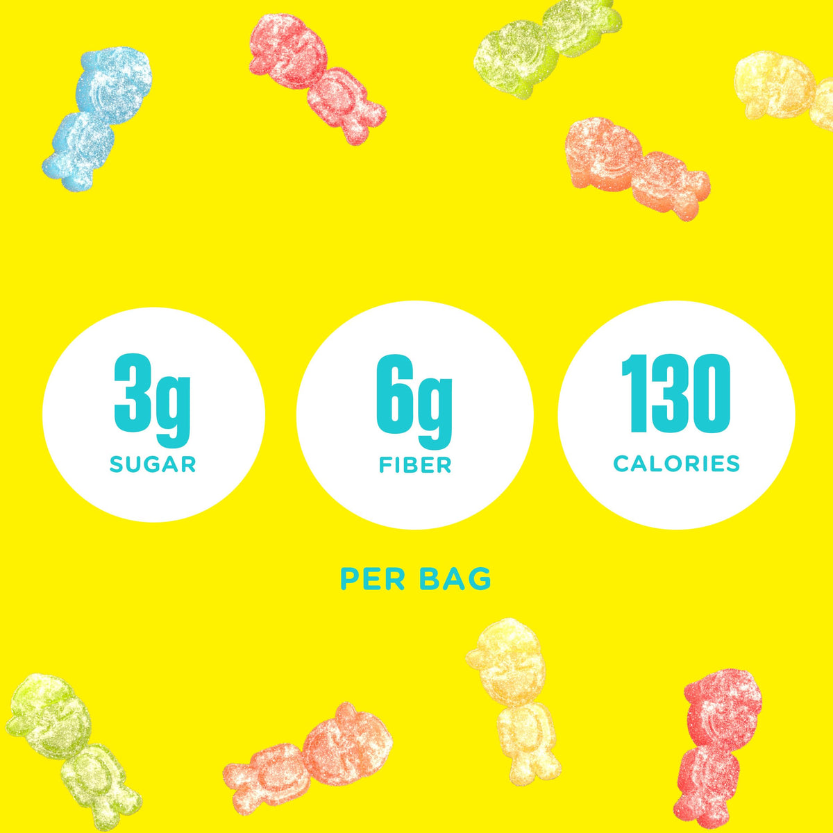 SmartSweets Sour Blast Buddies colorful gummies ideal for lunchboxes