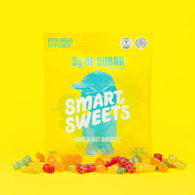 SmartSweets Sour Blast Buddies pack of 12 ready for party favors or sharing