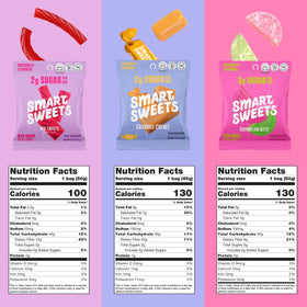 SmartSweets Sour Blast Buddies pack: bold sour flavor with reduced sugar.