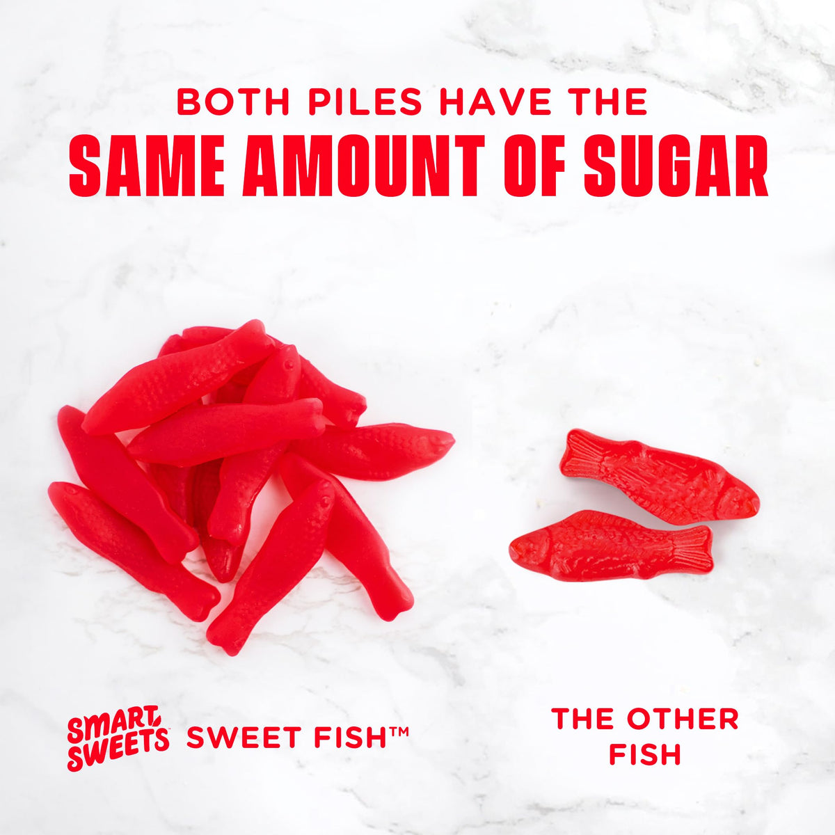 SmartSweets Sweet Fish travel pack, perfect for travel days and busy schedules
