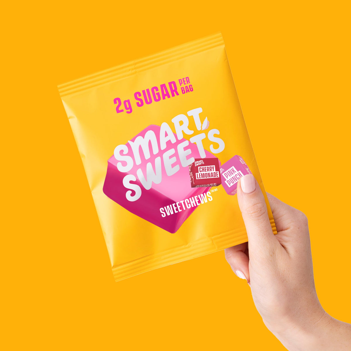 SmartSweets SweetChews lunchbox-friendly snack option for gluten-free, plant-based snacking