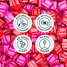 SmartSweets SweetChews Pink Punch bag with bright fruit blend for busy days