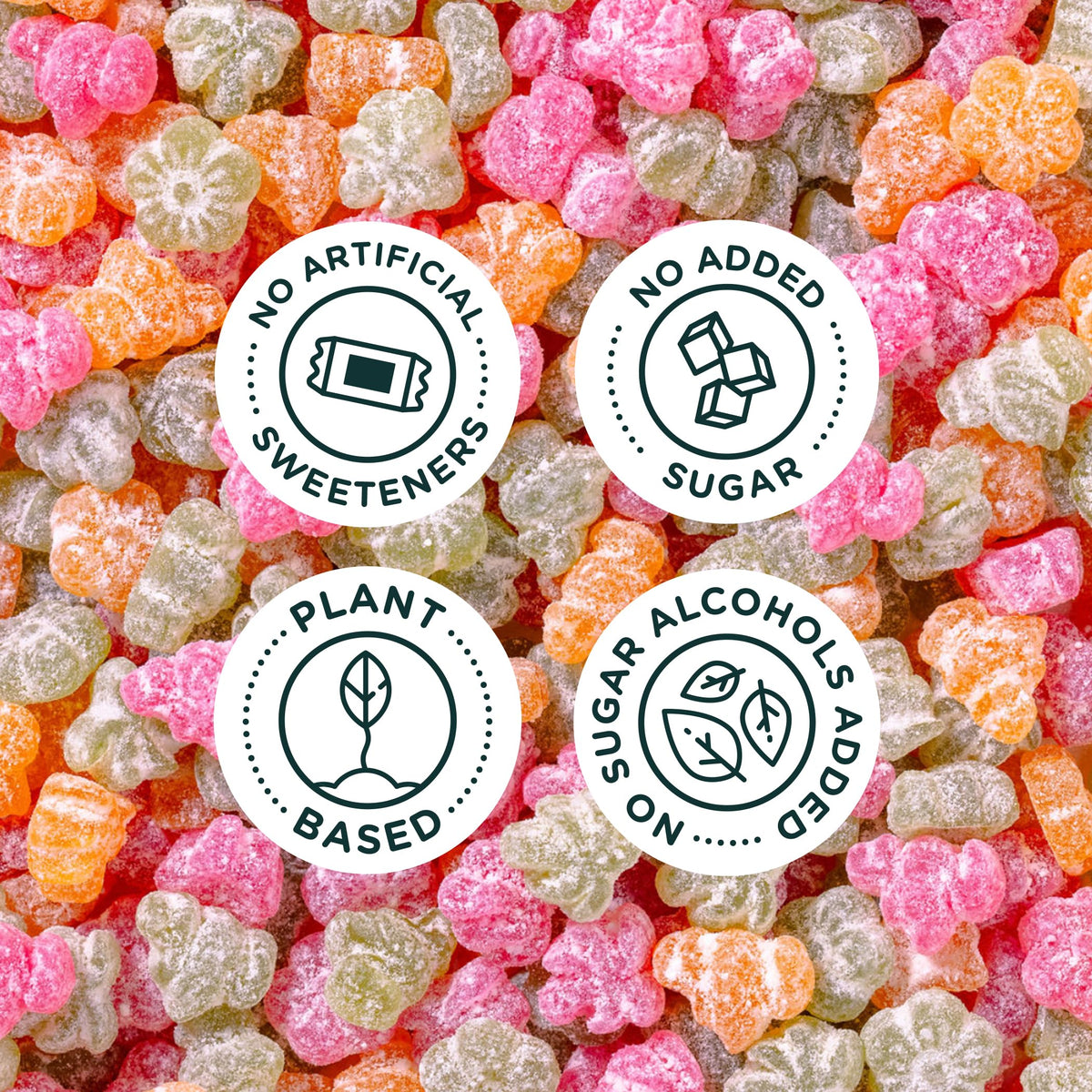 SmartSweets Tropical Sours 14-pack ready for family sharing and on-the-go.
