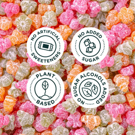 SmartSweets Tropical Sours 14-pack ready for family sharing and on-the-go.