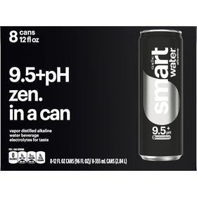Smartwater recyclable aluminum can promotes sustainable, easy disposal