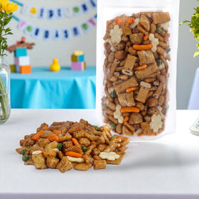 Smarty Stop Asian-inspired flavor pairing idea shown with crackers and greens.