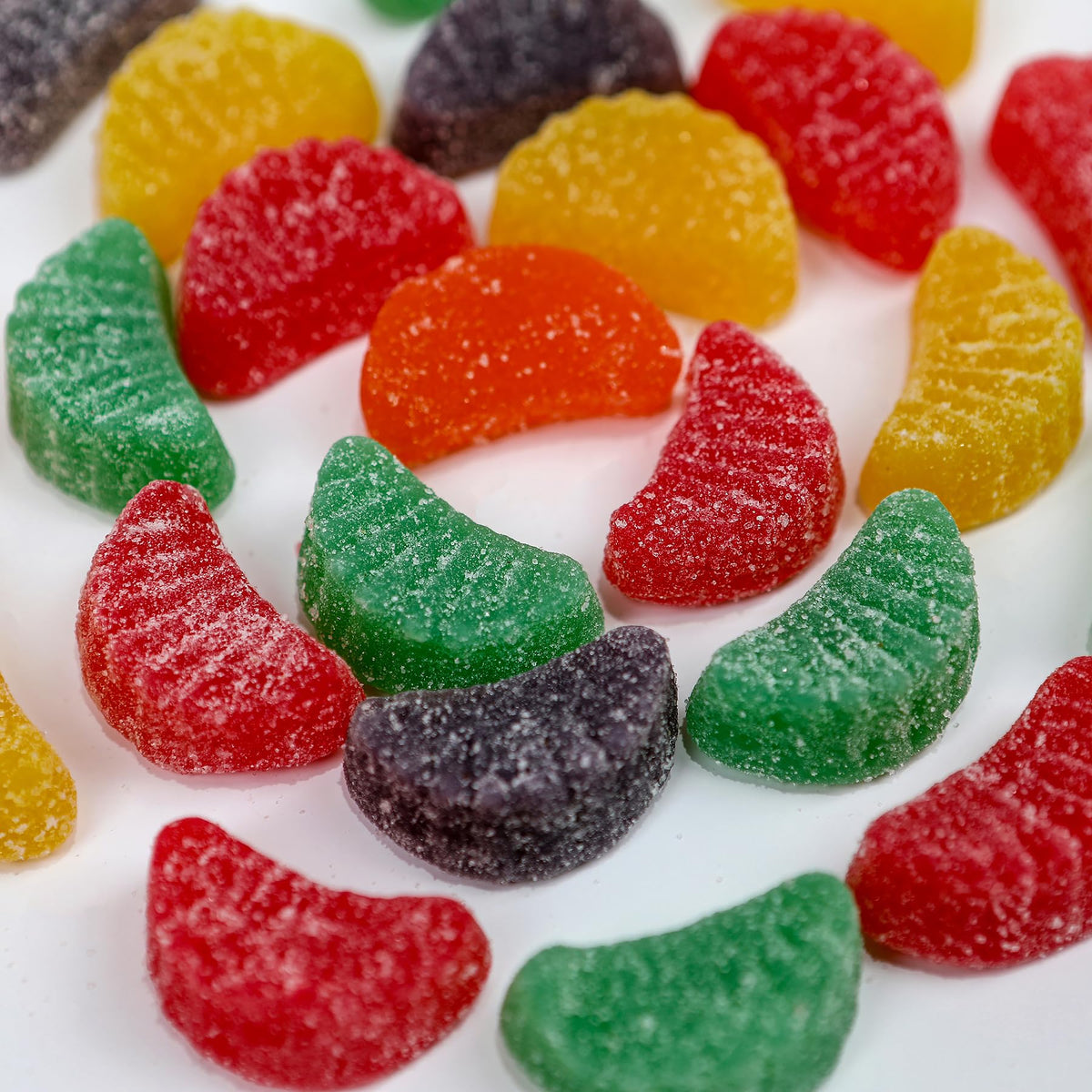 Smarty Stop assorted slice wedges candy in bulk for sharing and parties.