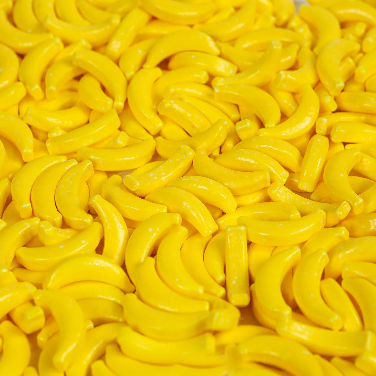Desk-friendly Banana Heads candy snack for busy days