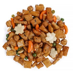 Smarty Stop crackers served on a plate with dip for sharing.