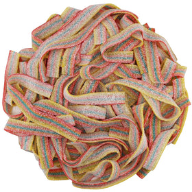 Smarty Stop rainbow belts outer packaging, eye-catching display for candy lovers.