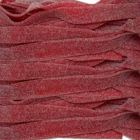 Smarty Stop Every Sour Belts close-up of tangy sugar glaze for bold snacking.
