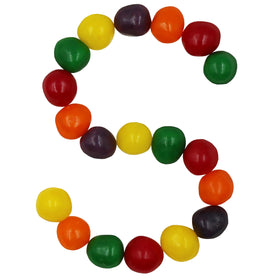 Smarty Stop bite-size fruit candy balls, ideal for sharing at parties.