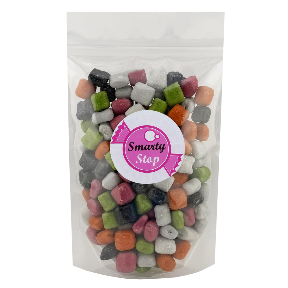 Visible soft licorice center in Smarty Stop Hollows