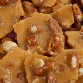 Smarty Stop home style peanut brittle 2 lb pack ready for sharing and gifting