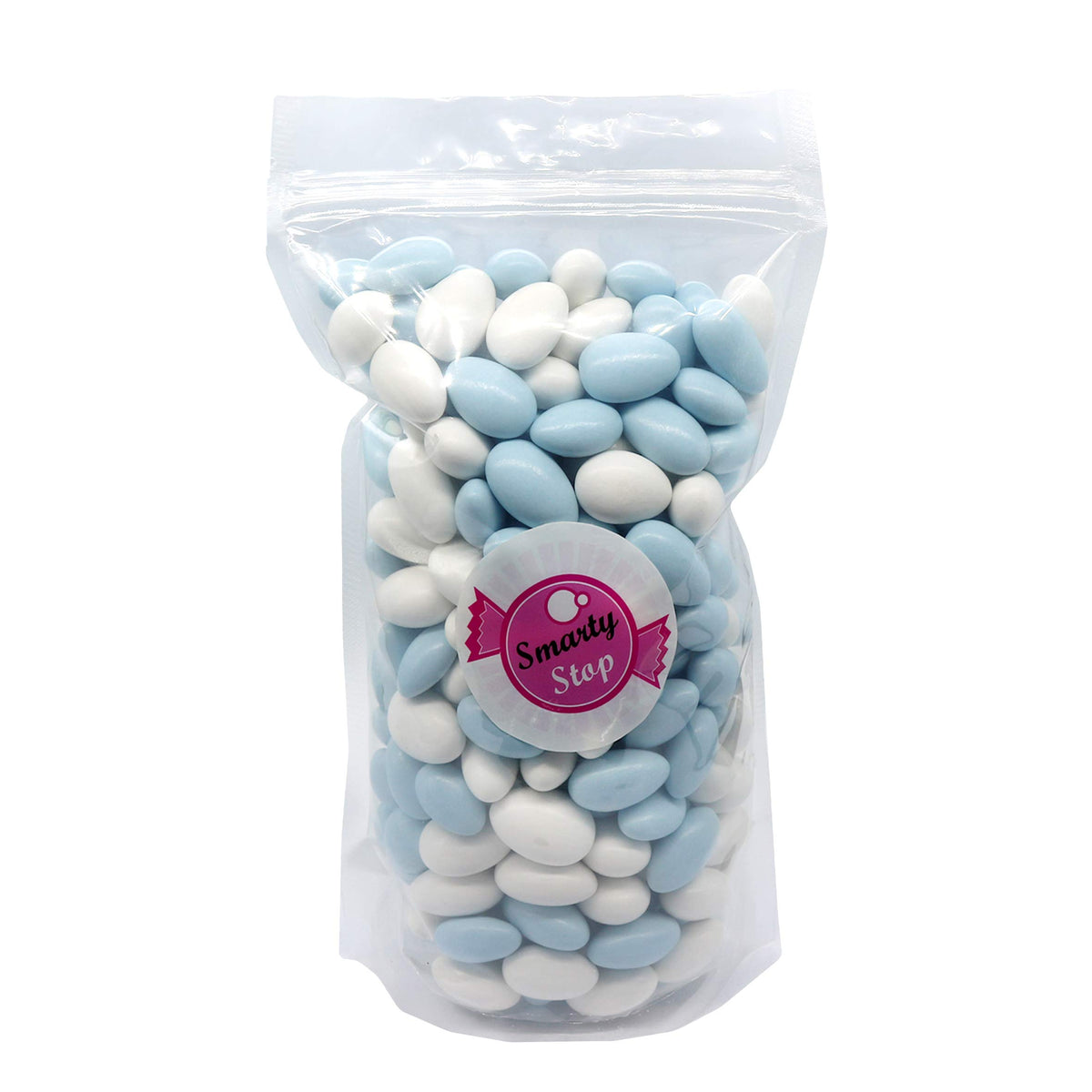 Smarty Stop Jordan Almonds candy bowl display enhances events with colorful snacks.