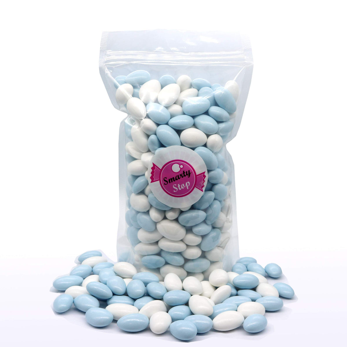 Smarty Stop Jordan Almonds crunchy center delivers a satisfying bite in desserts.