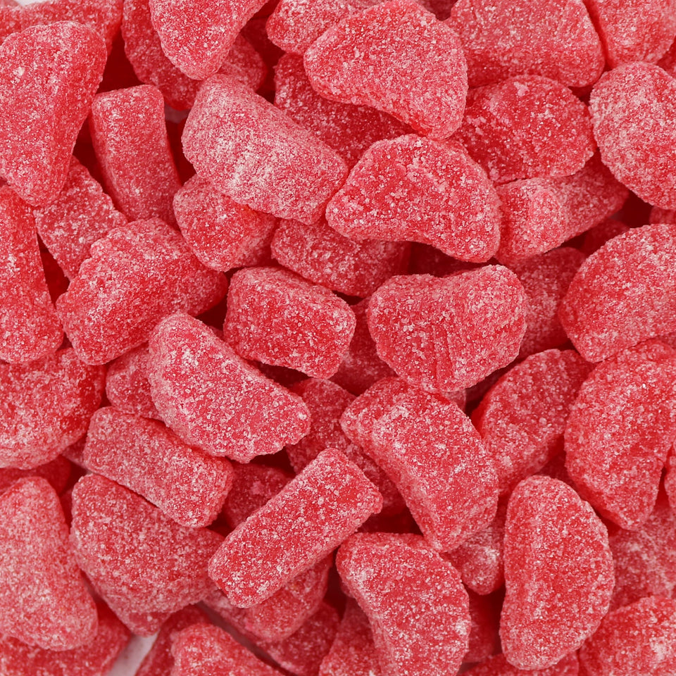 Smarty Stop Red Cherry Slice Wedges pack for parties and sharing.