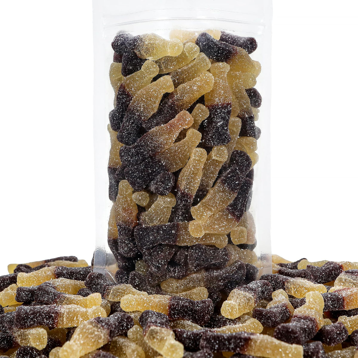 Smarty Stop Sour Cola Bottle Gummies – bright flavors in colorful shapes for snacking.