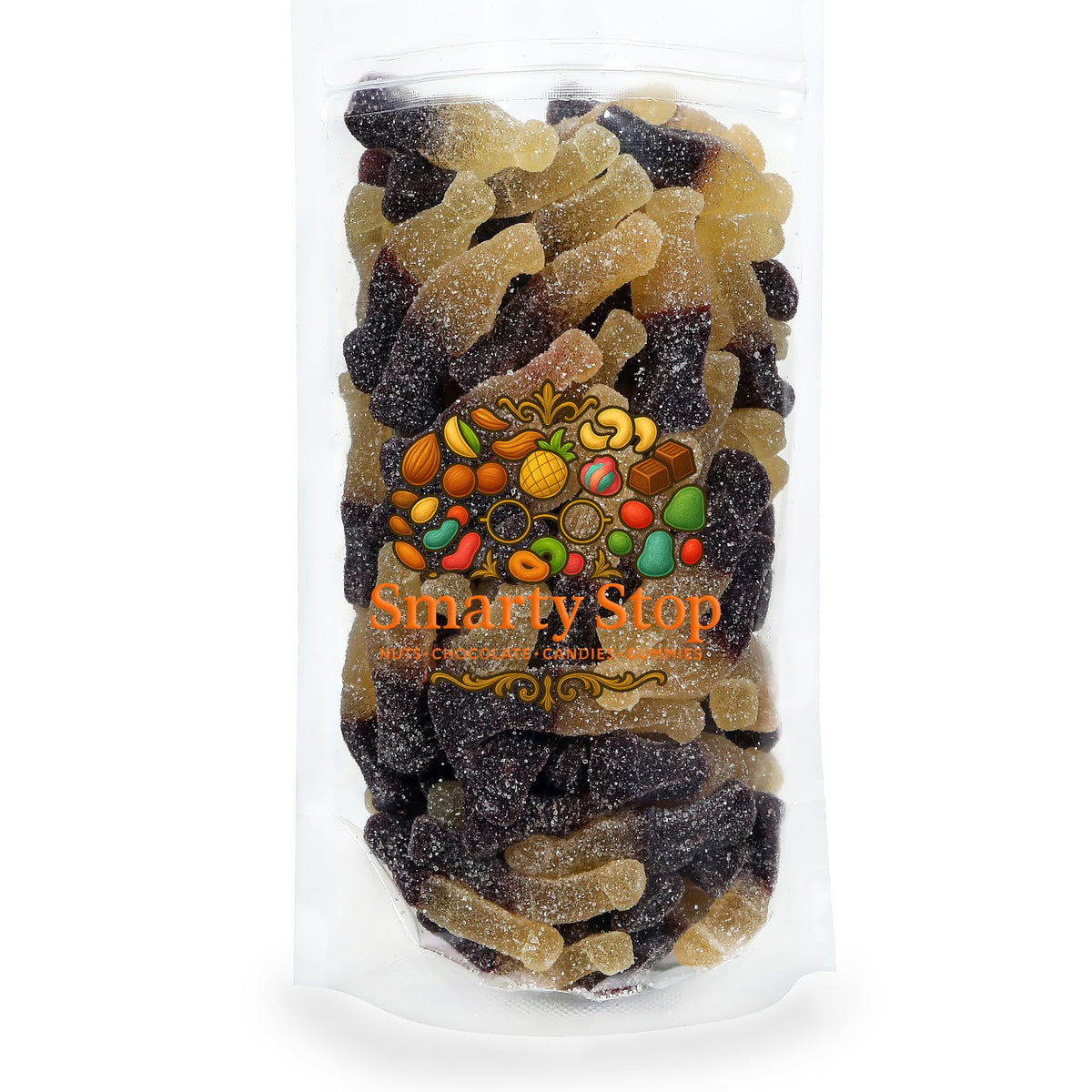 Smarty Stop Sour Cola Bottle gummies – perfect for topping cola floats.
