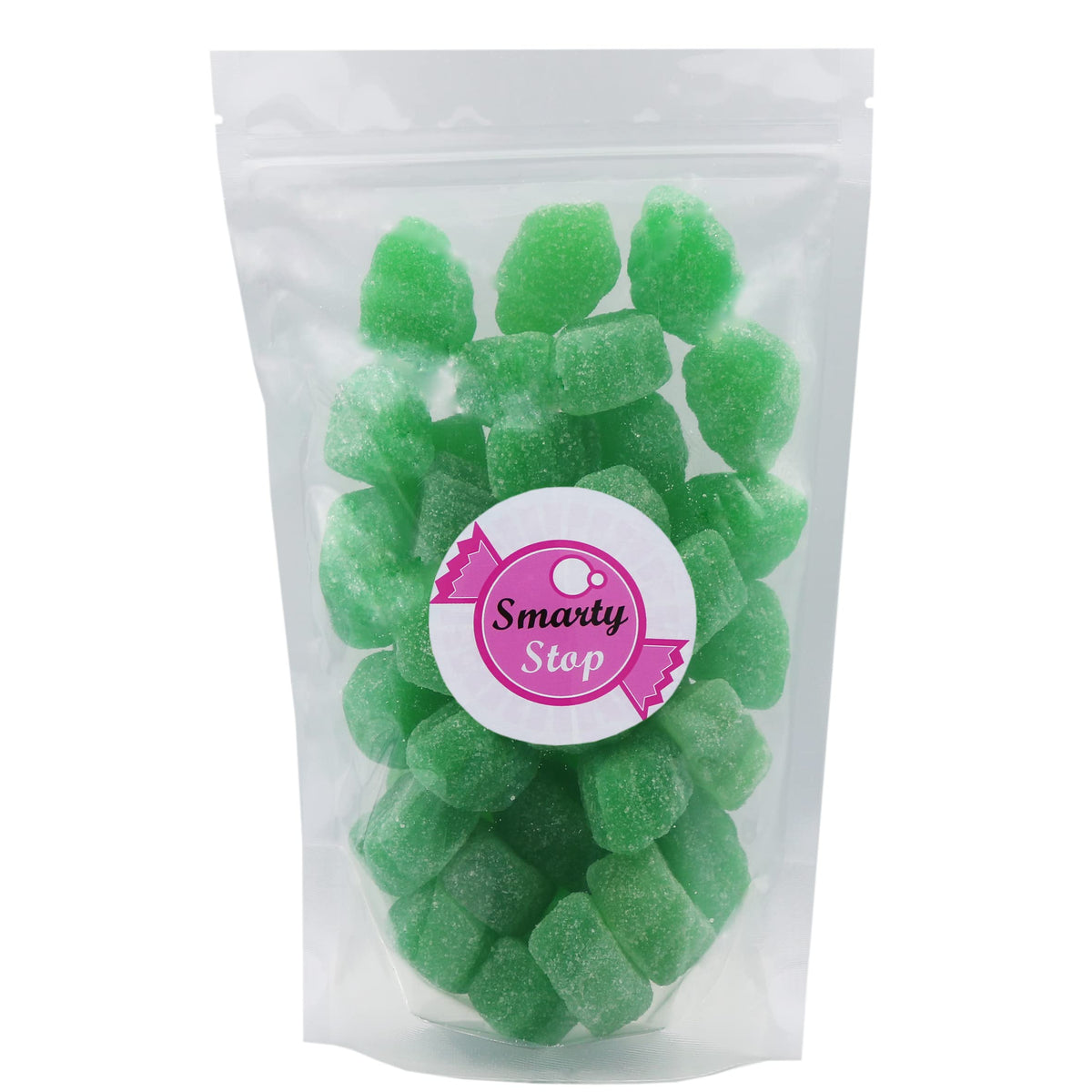 Smarty Stop candy packaging front ready for display in grocery aisles.