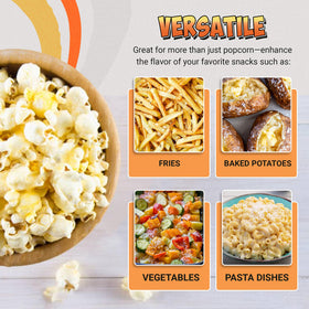 Smash Seasonings cheddar seasoning on vegetables adds savory brightness