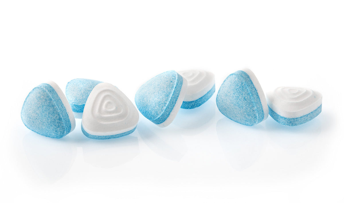 Smint Mints Peppermint pack label detail notes the sugar-free option