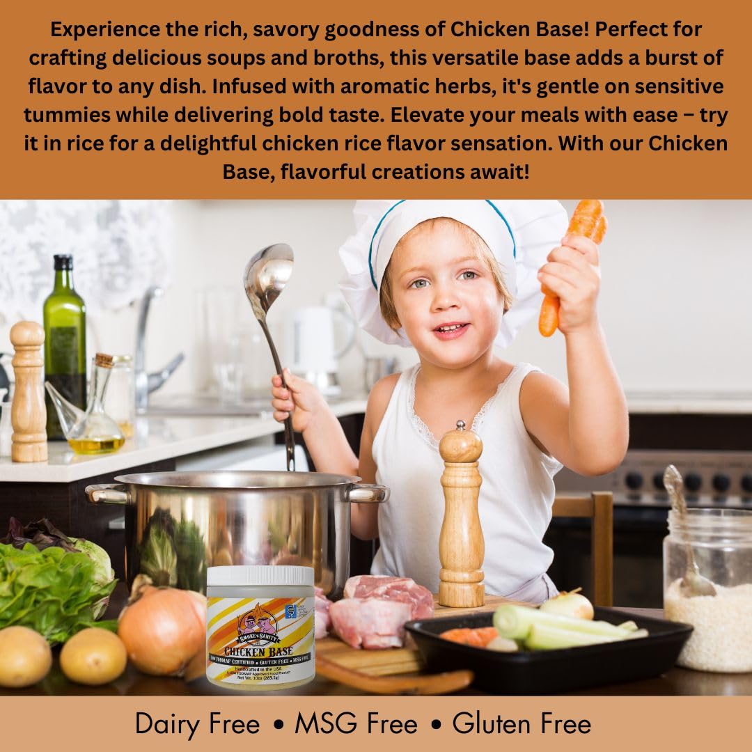 Smoke n Sanity Chicken Base bottle pour demonstrates easy flavor release.