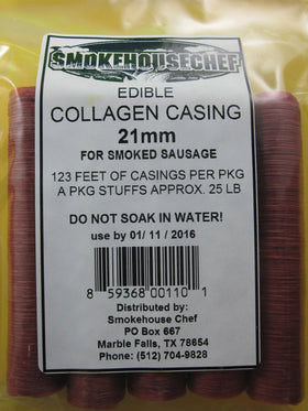 Smokehouse Chef snack sticks assembly shows ready-to-fill casings for easy processing.