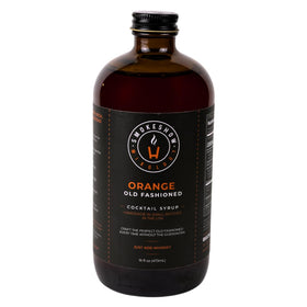 Smokeshow Orange Old Fashioned Syrup bottle for quick, delicious cocktails at home.