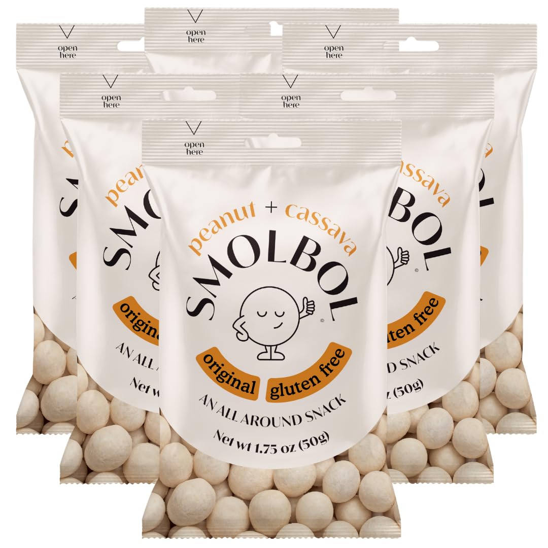 Smolbol Crunchy Peanuts 6-pack ready for on-the-go protein and crunch.