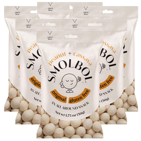 Smolbol Crunchy Peanuts 6-pack ready for on-the-go protein and crunch.