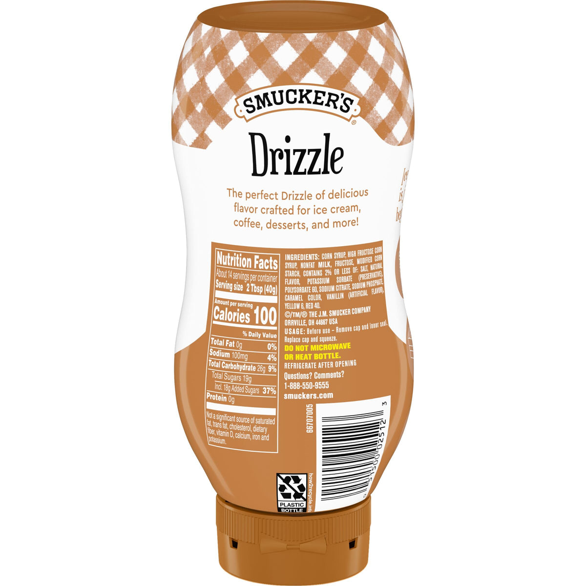 Smucker’s Drizzle caramel syrup pack of twelve ready for sharing