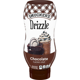 Smucker’s Drizzle Chocolate Syrup 12-pack bottles for versatile topping and flavoring