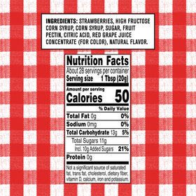 Smucker's Squeeze Strawberry kitchen use emphasizes measuring consistency for recipes.
