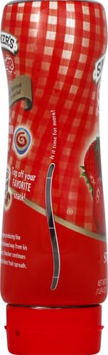 Smucker's Squeeze Strawberry spread on toast shows kid-friendly breakfast option.
