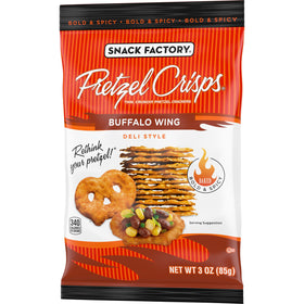 Snack Factory Buffalo Wing Pretzel Crisps enhancing everyday snack time