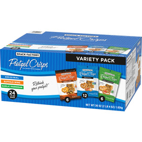 Snack Factory Pretzel Crisps Family Snack Time: shareable and versatile for lunches.