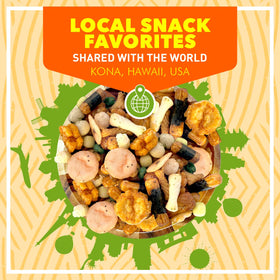 Snack Hawaii Crispy Rice Cracker Collection, bag-friendly crunch for travel.