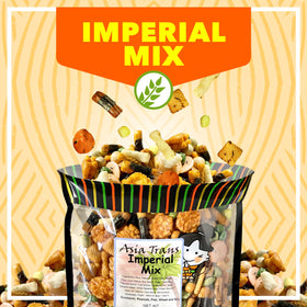 Snack Hawaii Mochi Crunch with assorted shapes and flavors, on-the-go crunch.