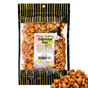 Snack Hawaii Traditional Supreme Mix Arare crackers in bag with mochi crunch flavor.