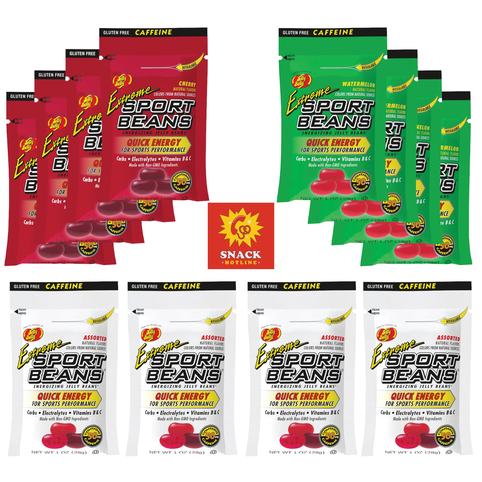 SNACK HOTLINE Jelly Belly Extreme Sports Beans Watermelon pack energizes workouts
