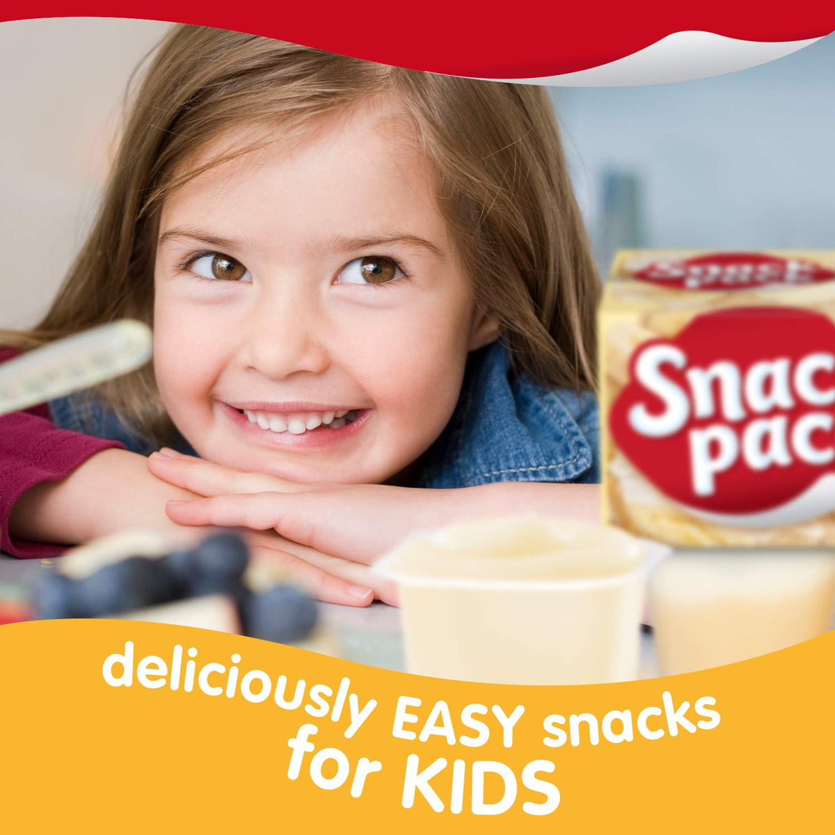 Snack Pack Banana Cream Pie pudding cups, quick, portion-controlled snacking.
