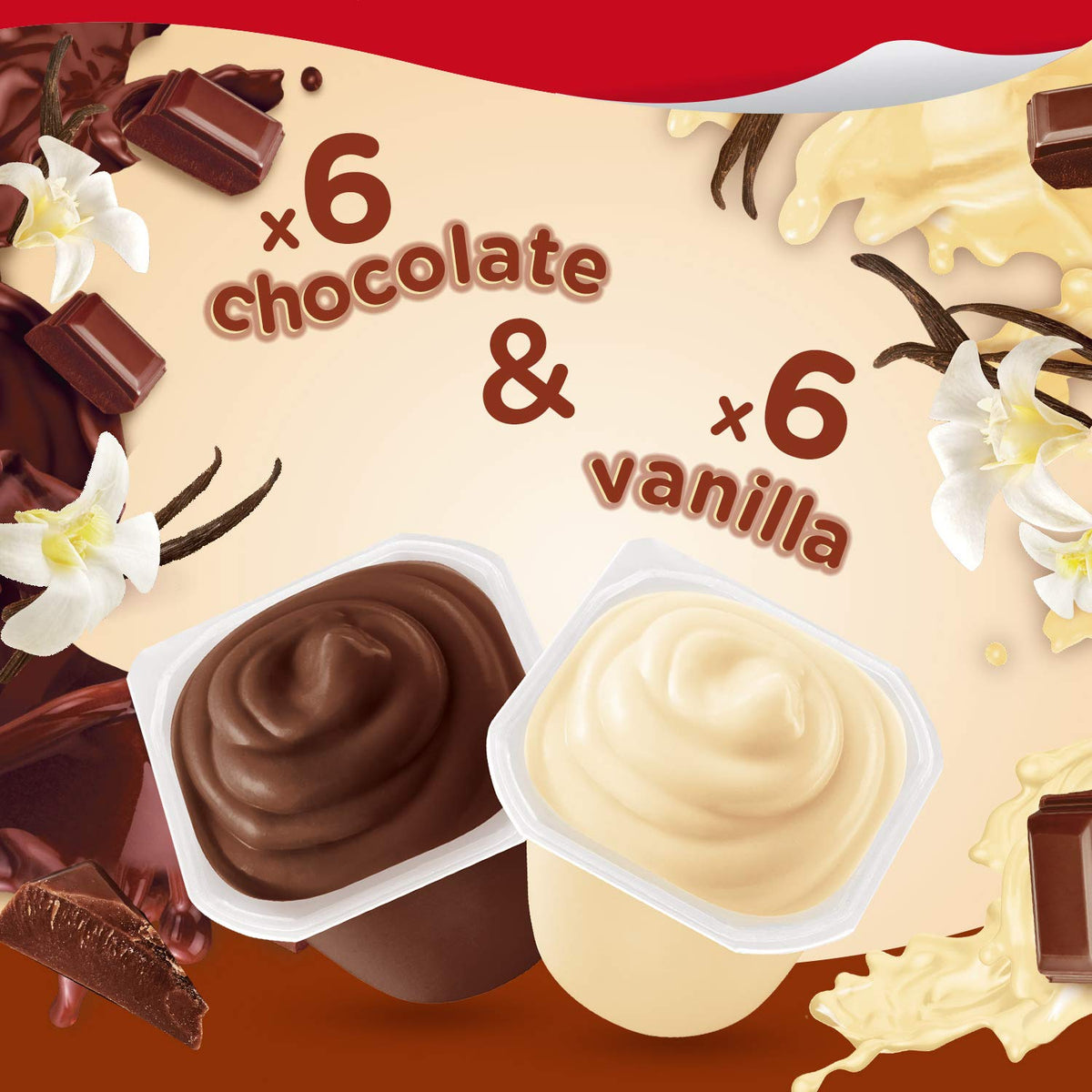 Snack Pack chocolate pudding cups packaged display highlights a kid-friendly dessert option.