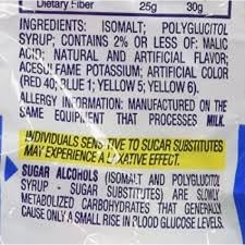 Snackadilly Sugar Free fruit flavors individually wrapped for freshness and convenience
