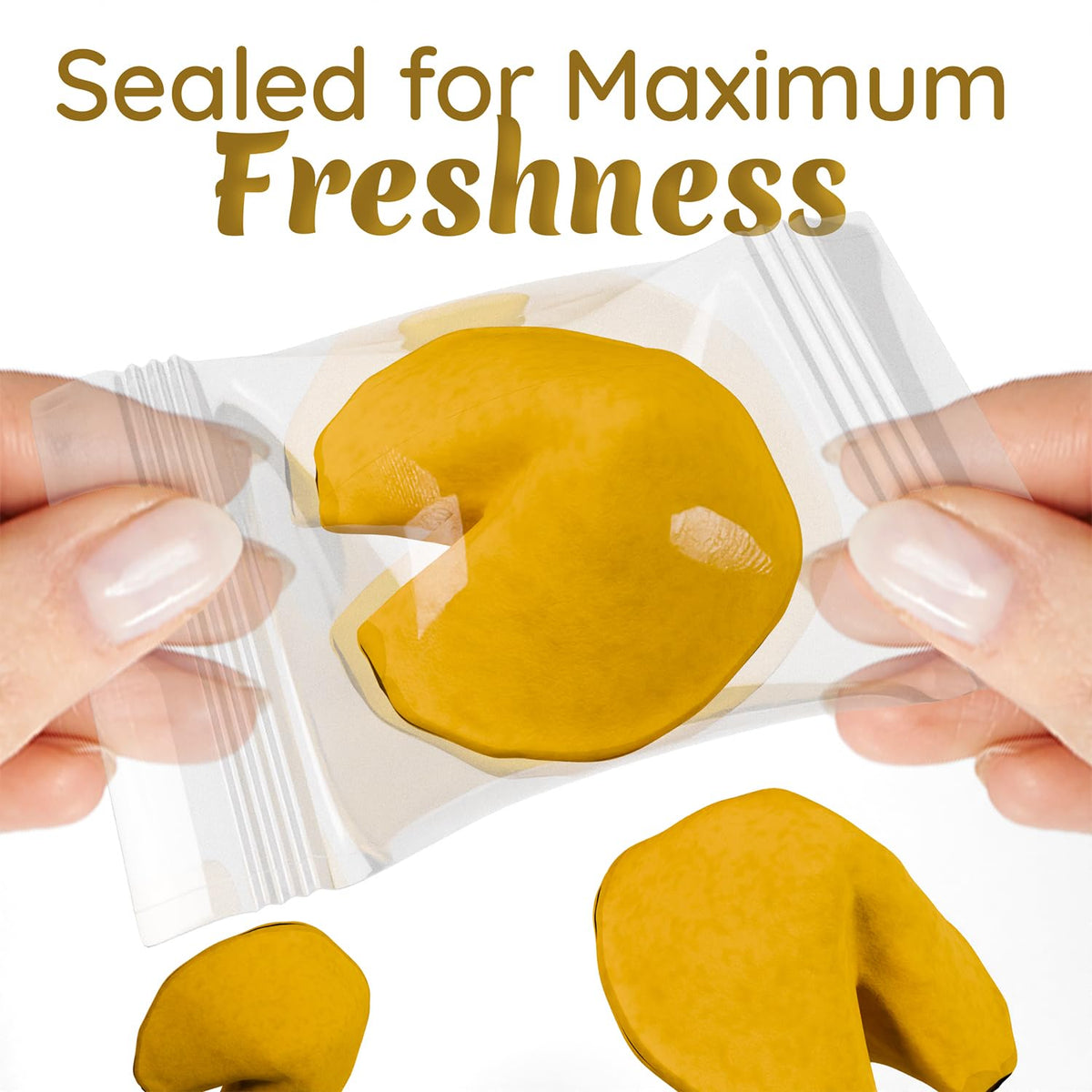 Snackathon Fortune Cookies vanilla party-presentation ready-to-serve at gatherings