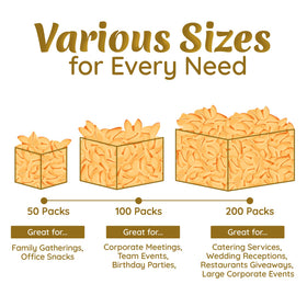 Snackathon party fortune cookies bulk arranged for events and catering